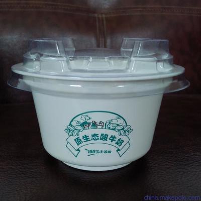 定制300ml一次性彩印老酸奶碗图片大全——诸城市万瑞塑胶专业定制服务